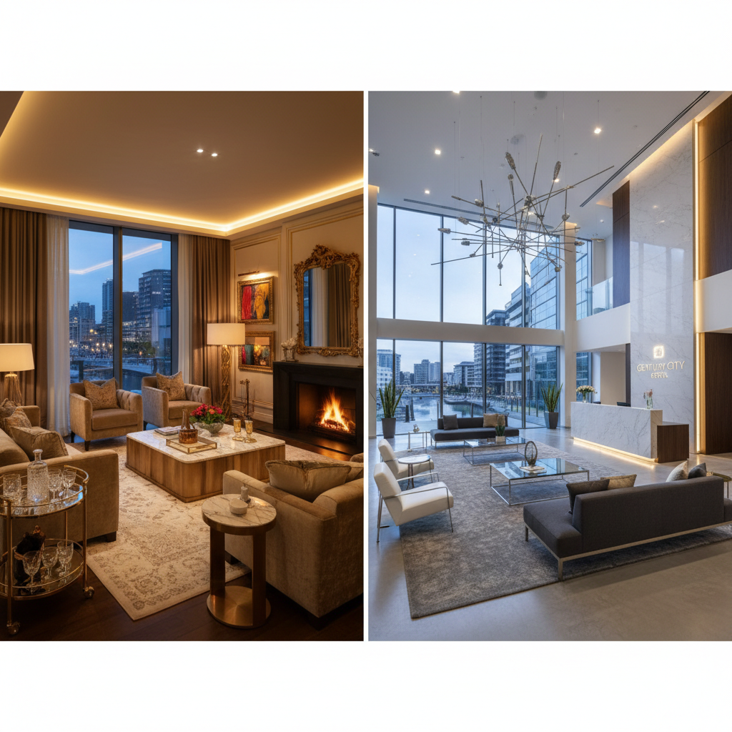 Century Club vs Axis Luxury Apartments: Which Century City Stay Suits You?